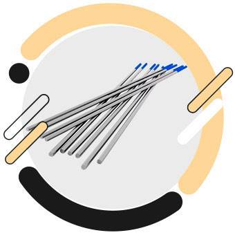 AWS A5.12 Yttrium Tungsten Electrodes